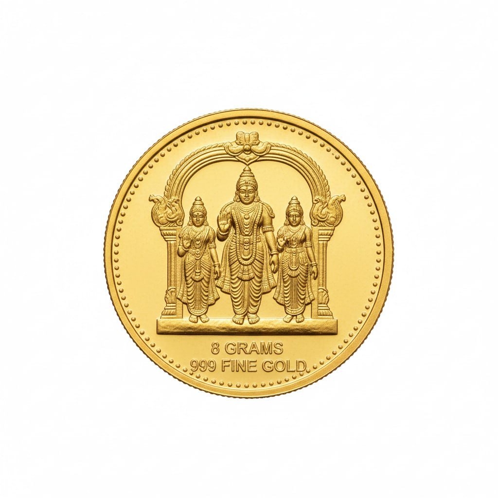 Gold Coin - 8 GM  asdasd